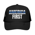 Blue Line AF Trucker Hat
