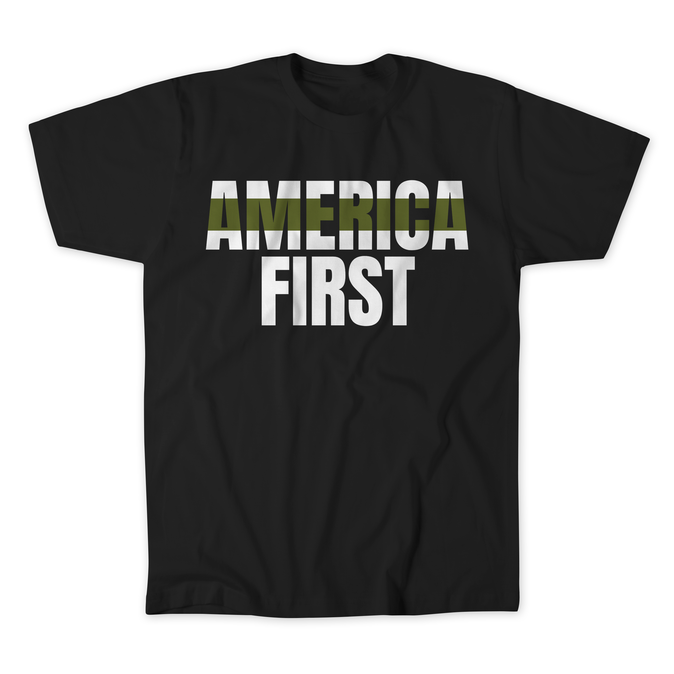 Green Line America First T-Shirt