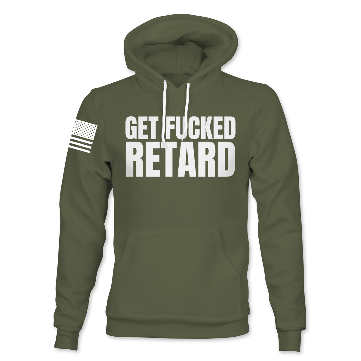 Get Fucked Retard Hoodie