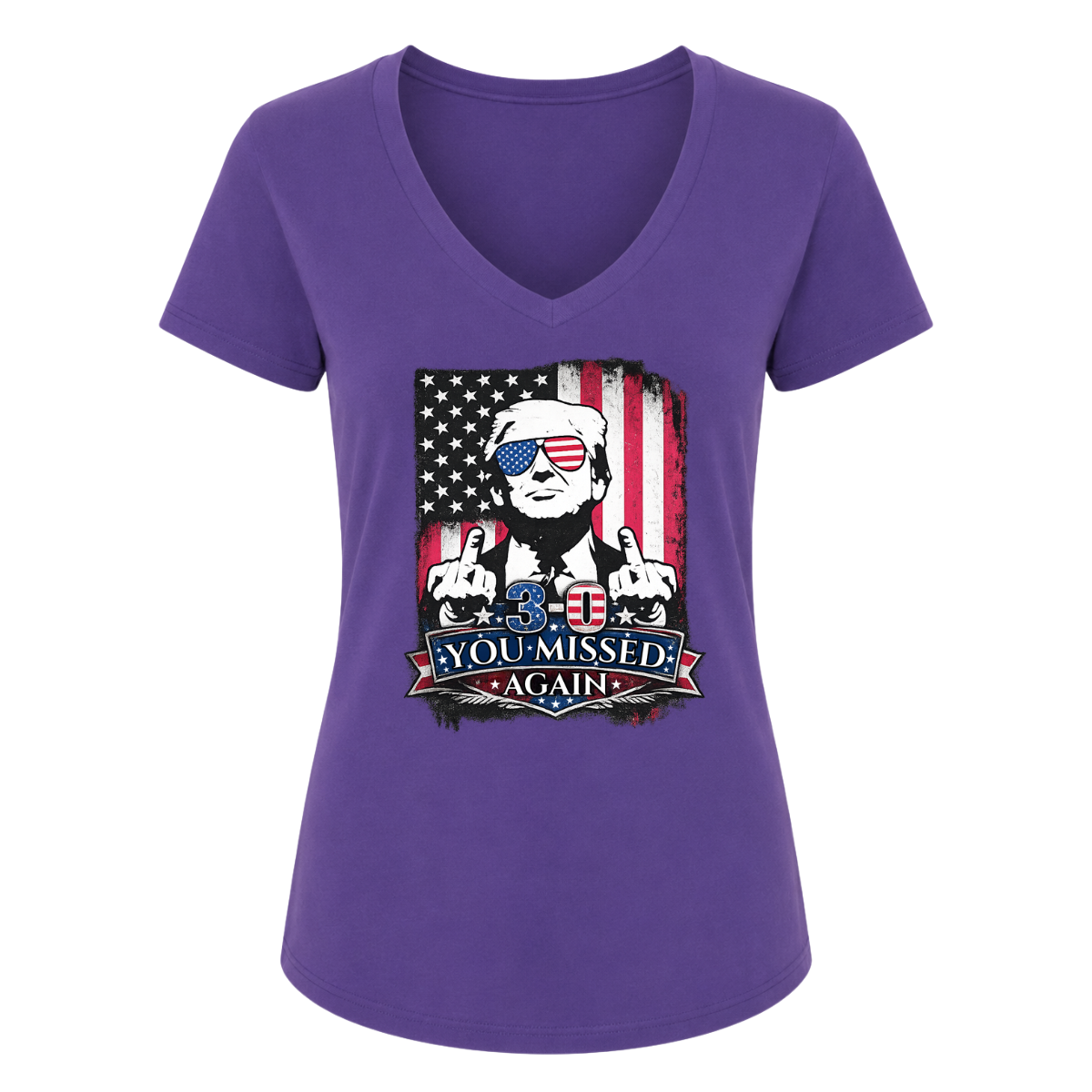 Missed Again Female V-Neck