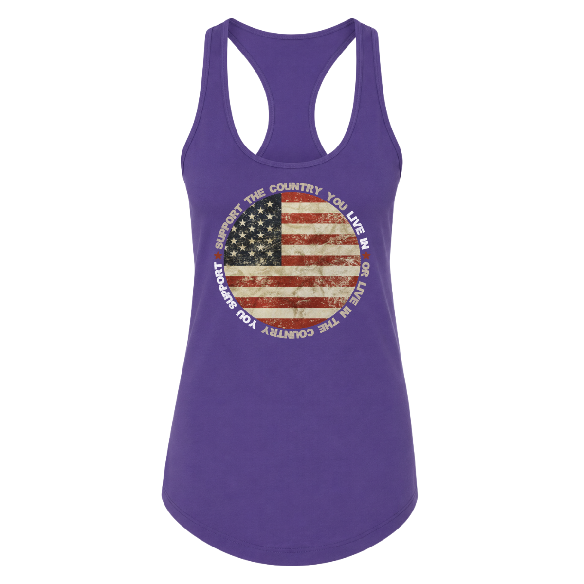Support Your Country Female Tank