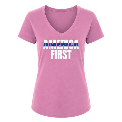 Blue Line Female V-Neck