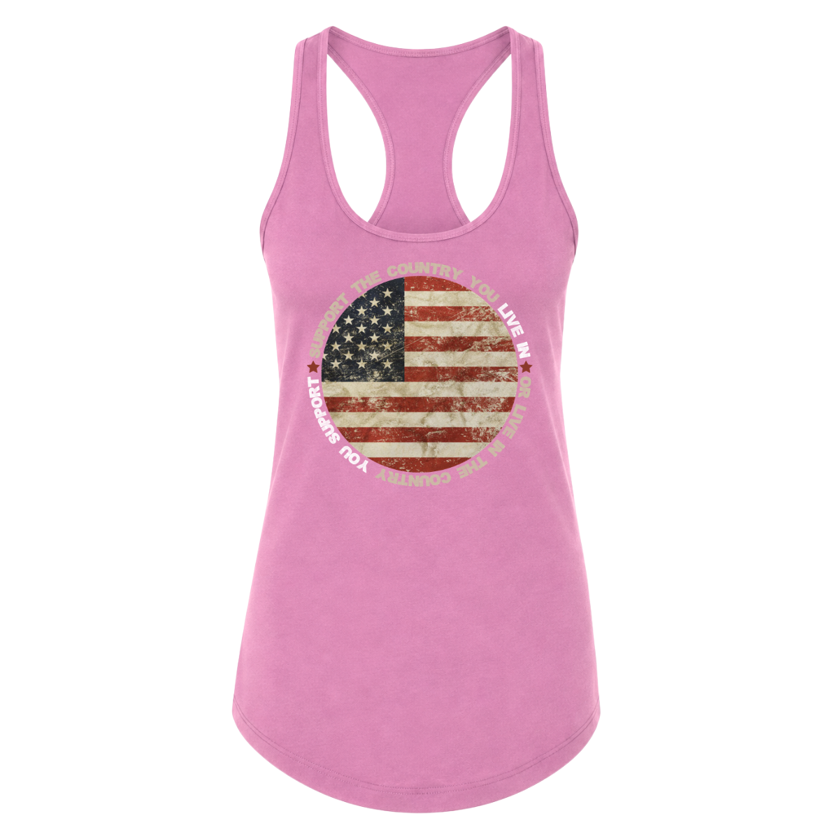 Support Your Country Female Tank