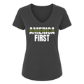 Green Line America First Female V-Neck