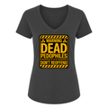 Dead Pedo's Don't Reoffend Female V-Neck