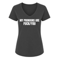 My Pronouns Female V-Neck