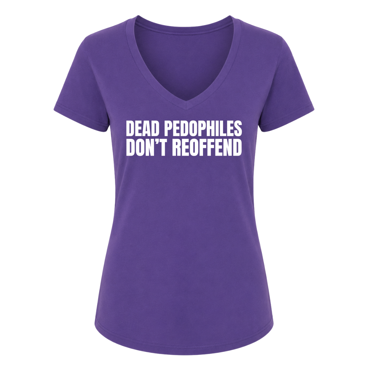 Dead Pedo Female V-Neck