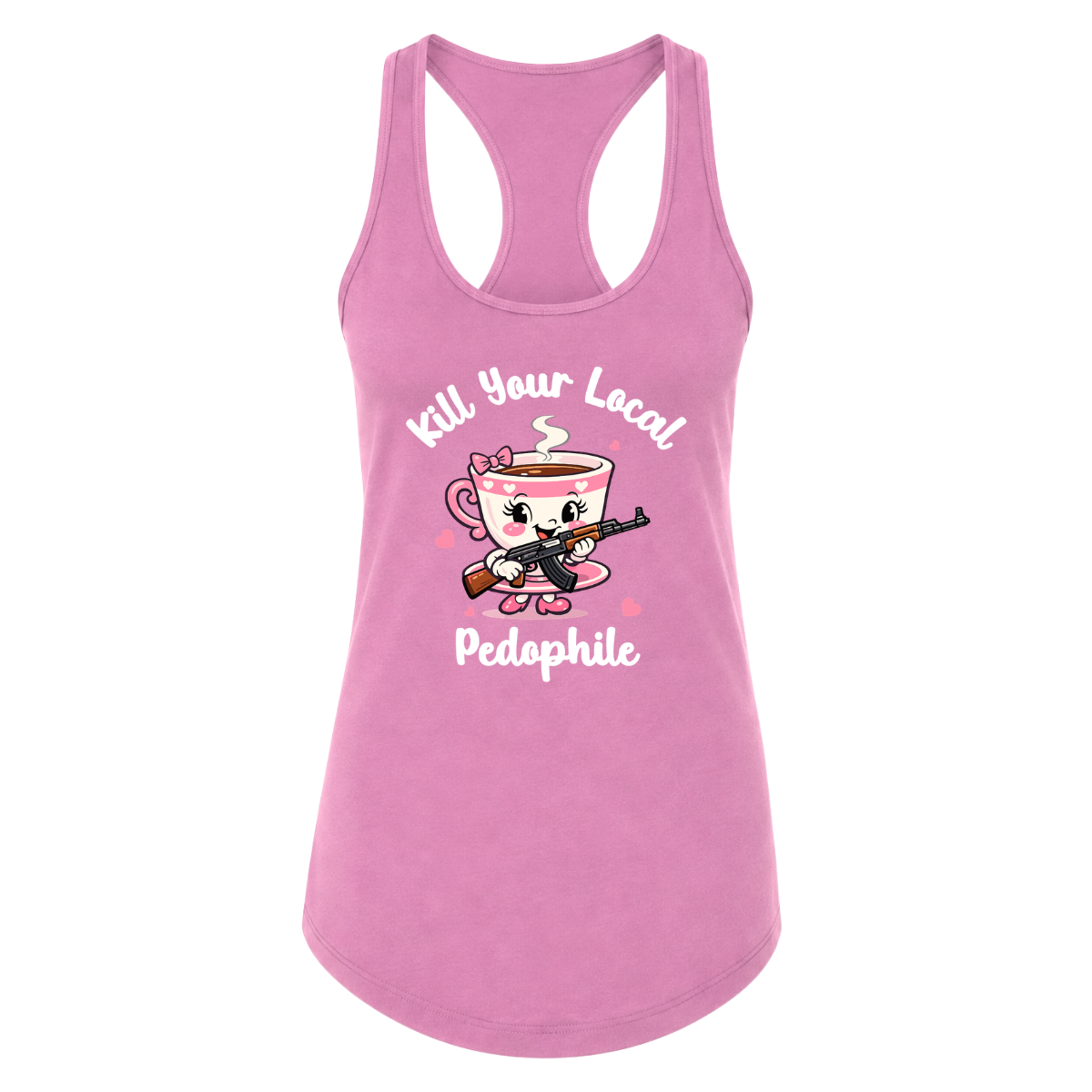 Kill Your Local Pedo 2 Female Tank