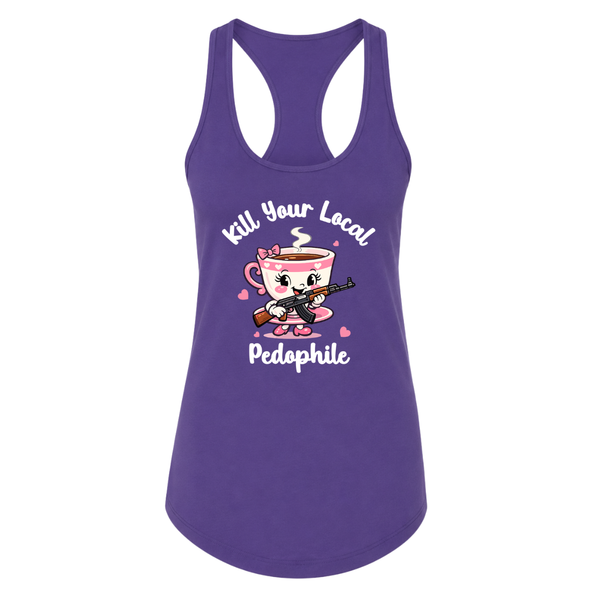 Kill Your Local Pedo 2 Female Tank