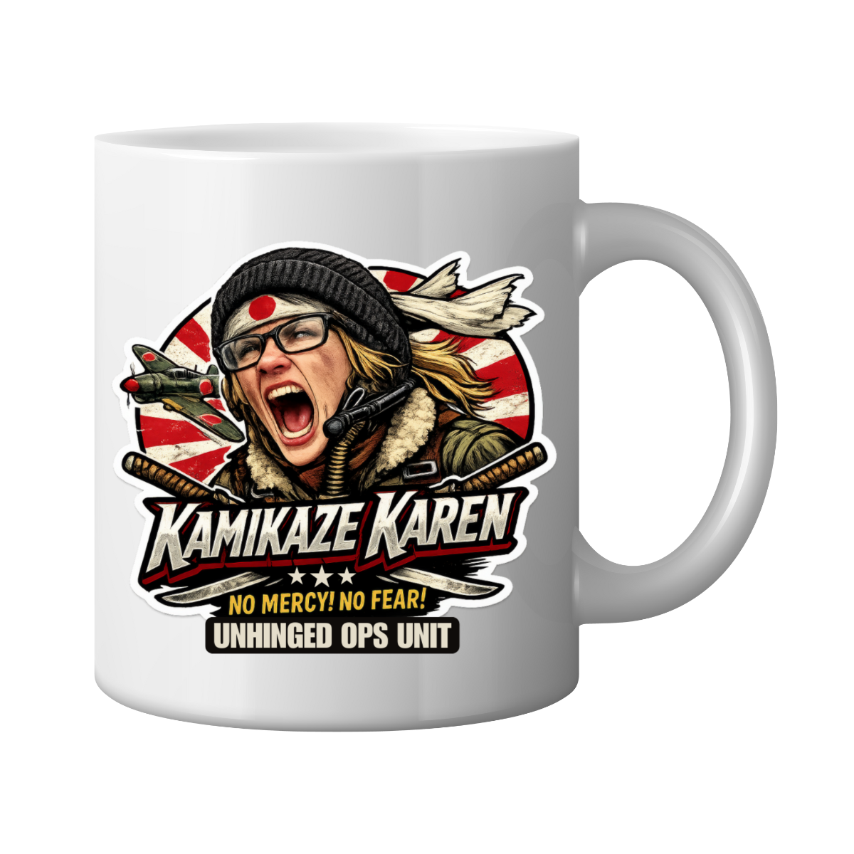 Kamikaze Karen Mug