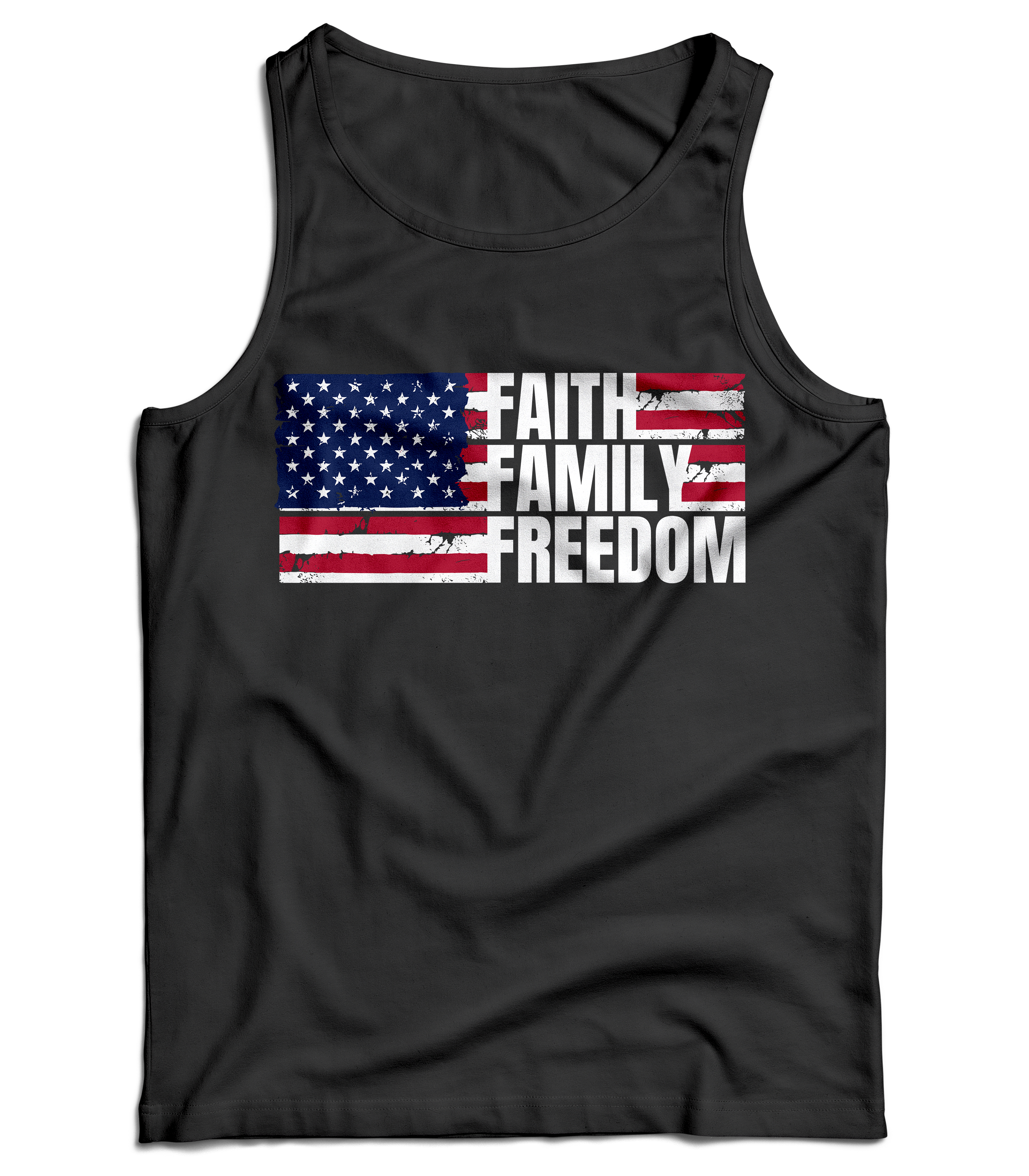 Faith, Family and Freedom Tank Top
