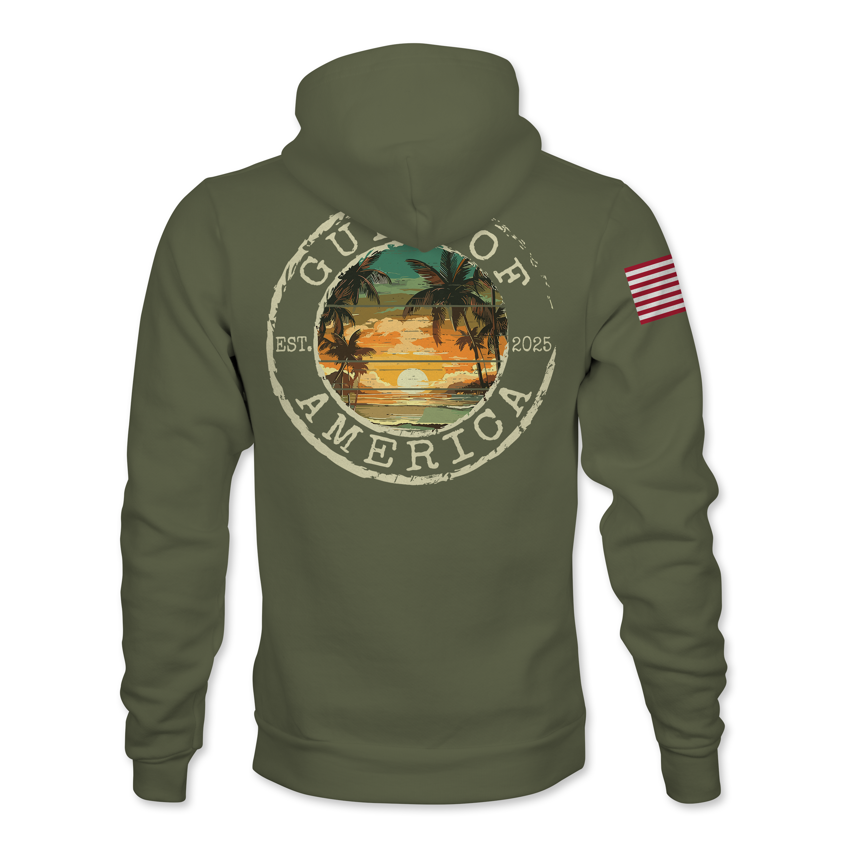 Gulf of America Clean Hoodie