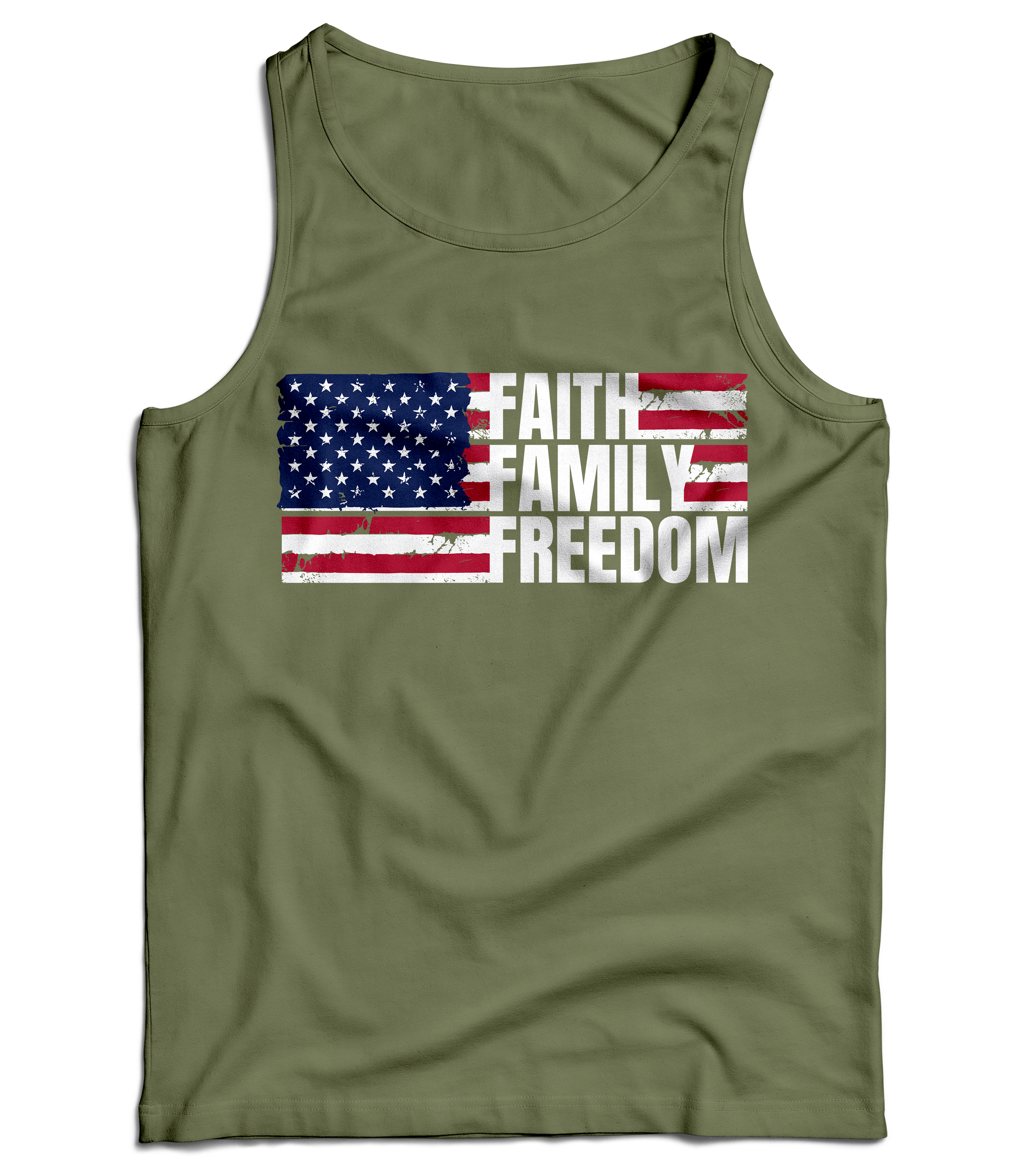 Faith, Family and Freedom Tank Top