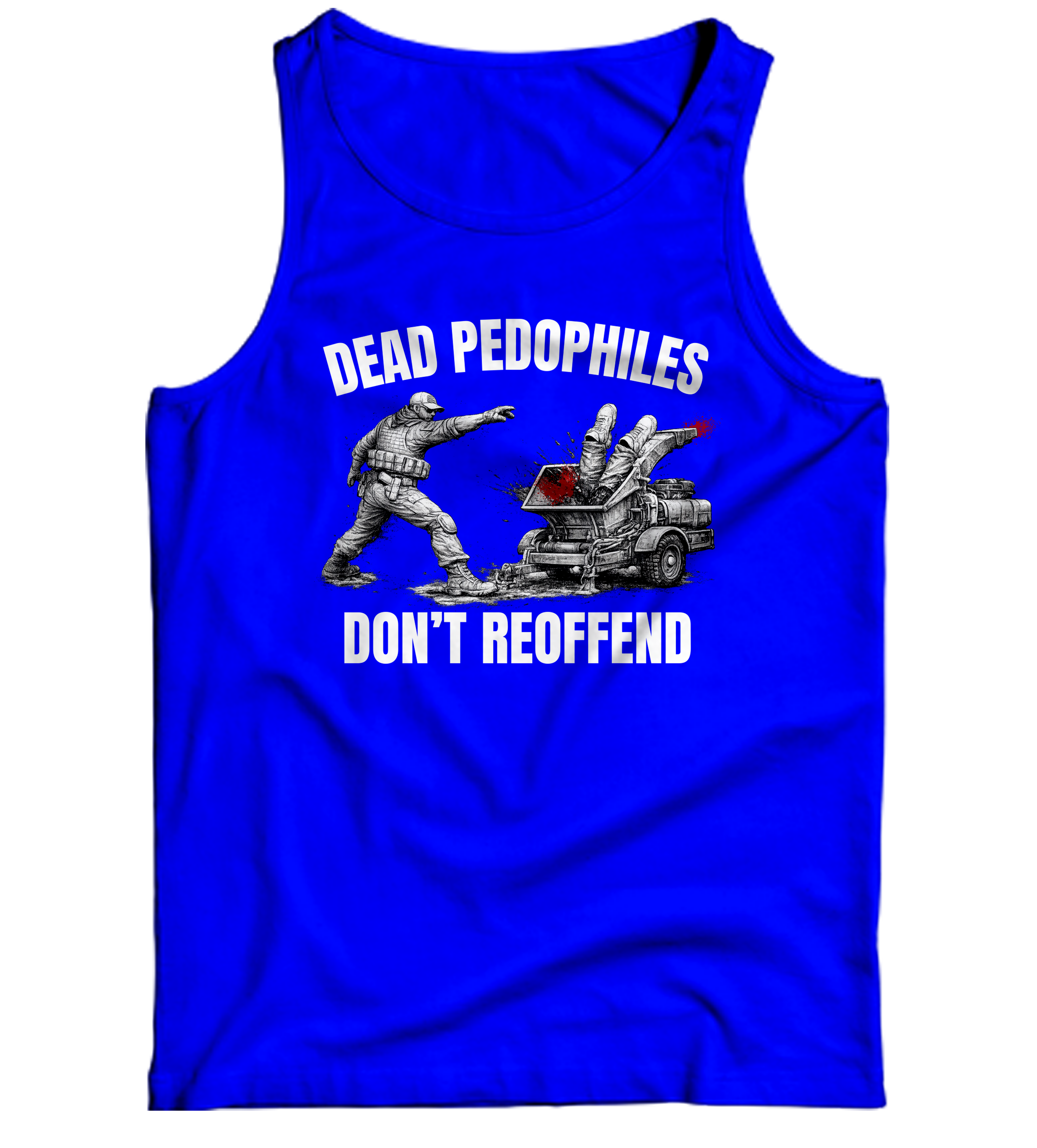 Pedo Wood Chipper Tank Top