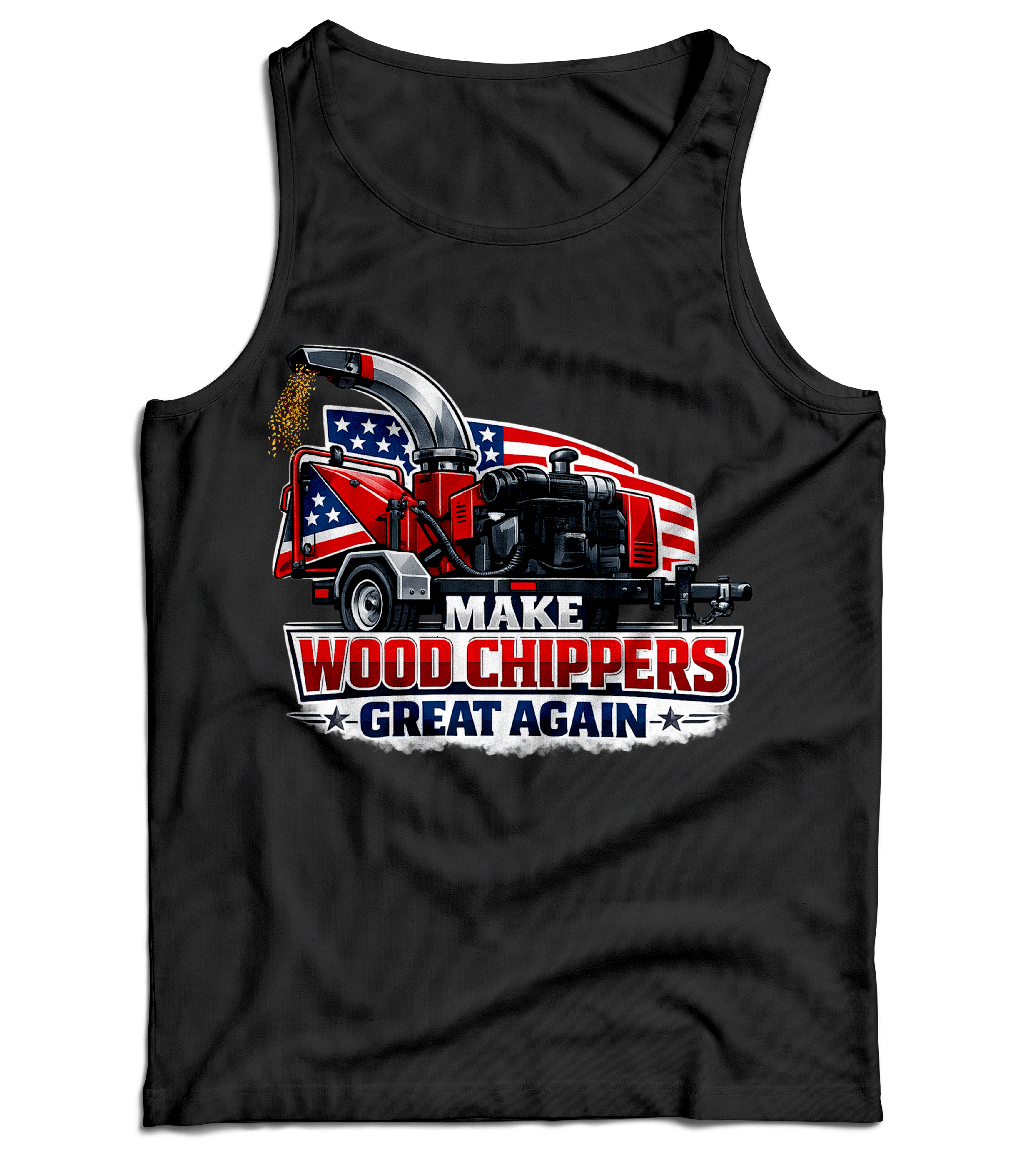 Make Wood Chippers Great Again USA Tank Top