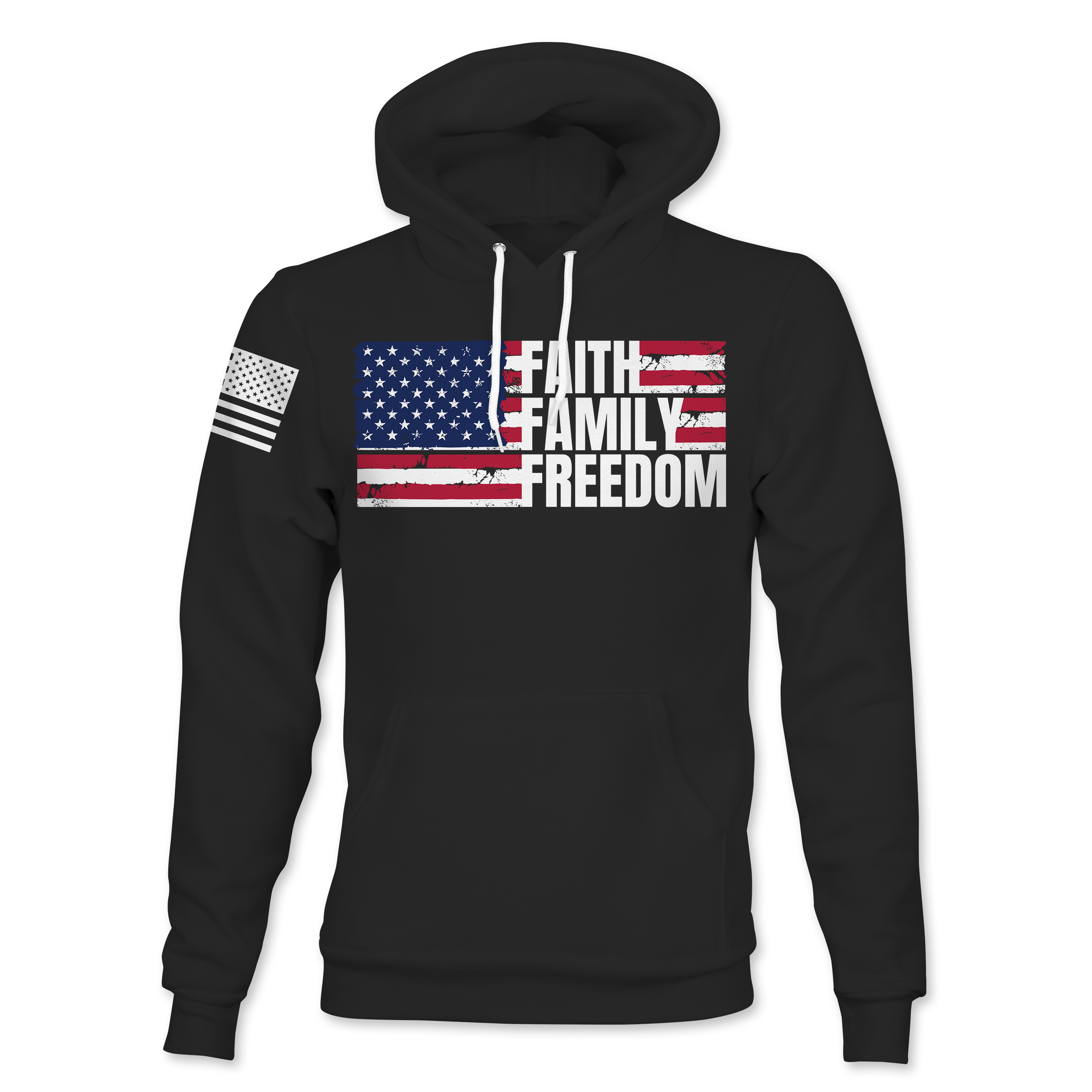 Faith, Family and Freedom Hoodie