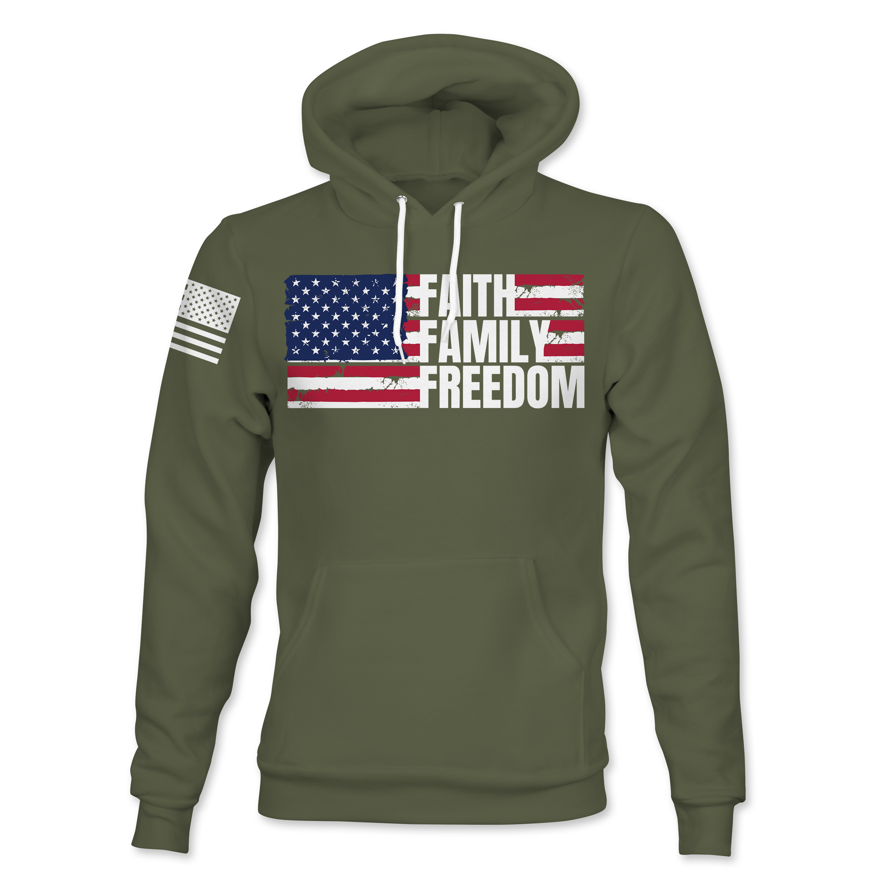 Faith, Family and Freedom Hoodie