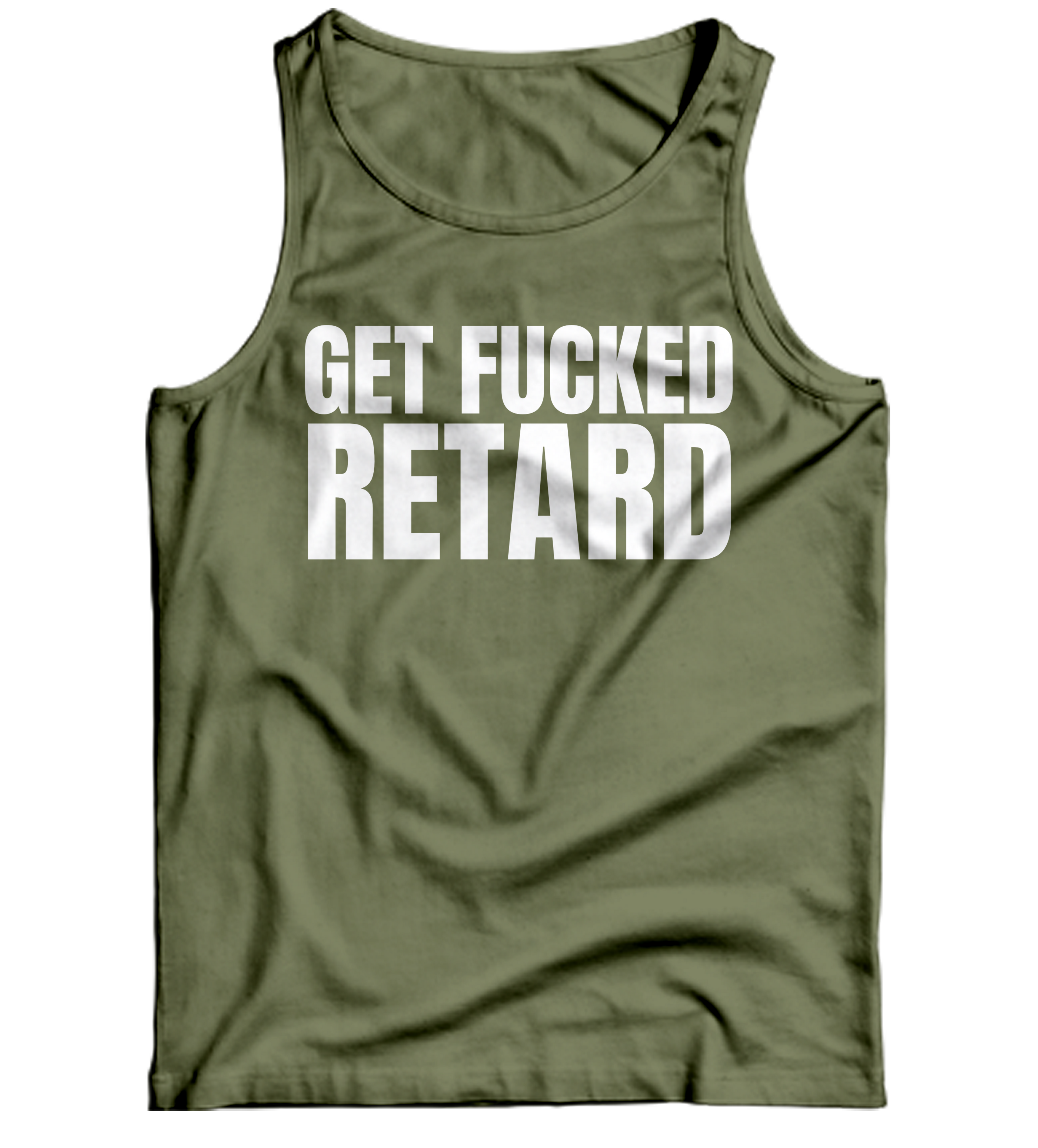 Get Fucked Retard Tank Top