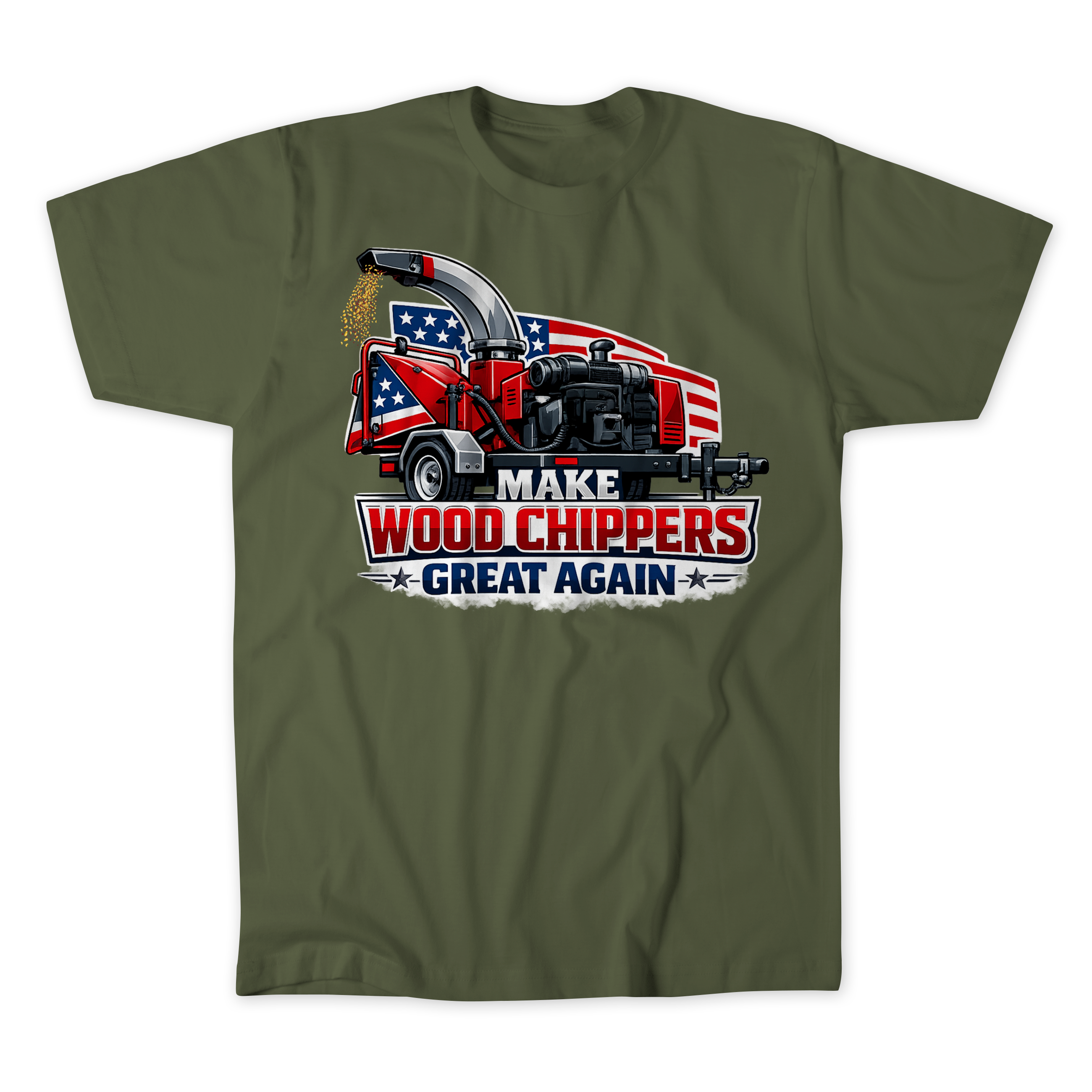 Make Wood Chippers Great USA T-Shirt