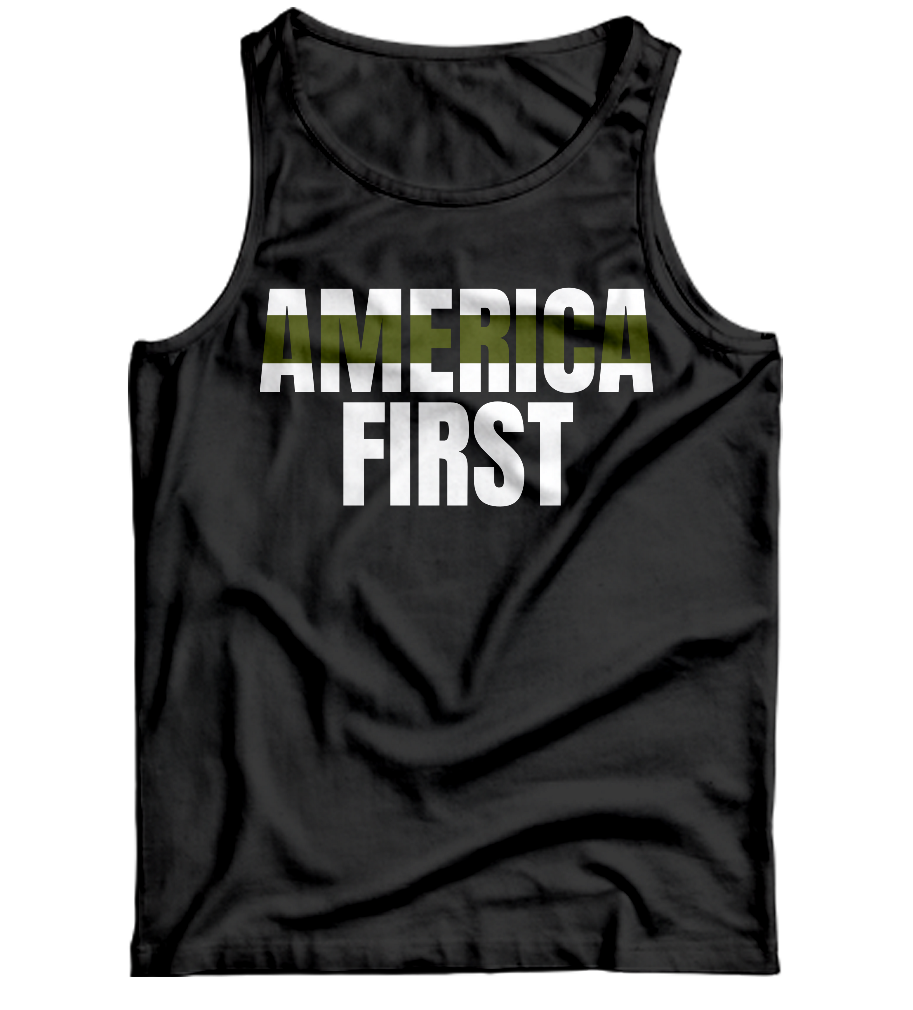 Green Line America First Tank Top