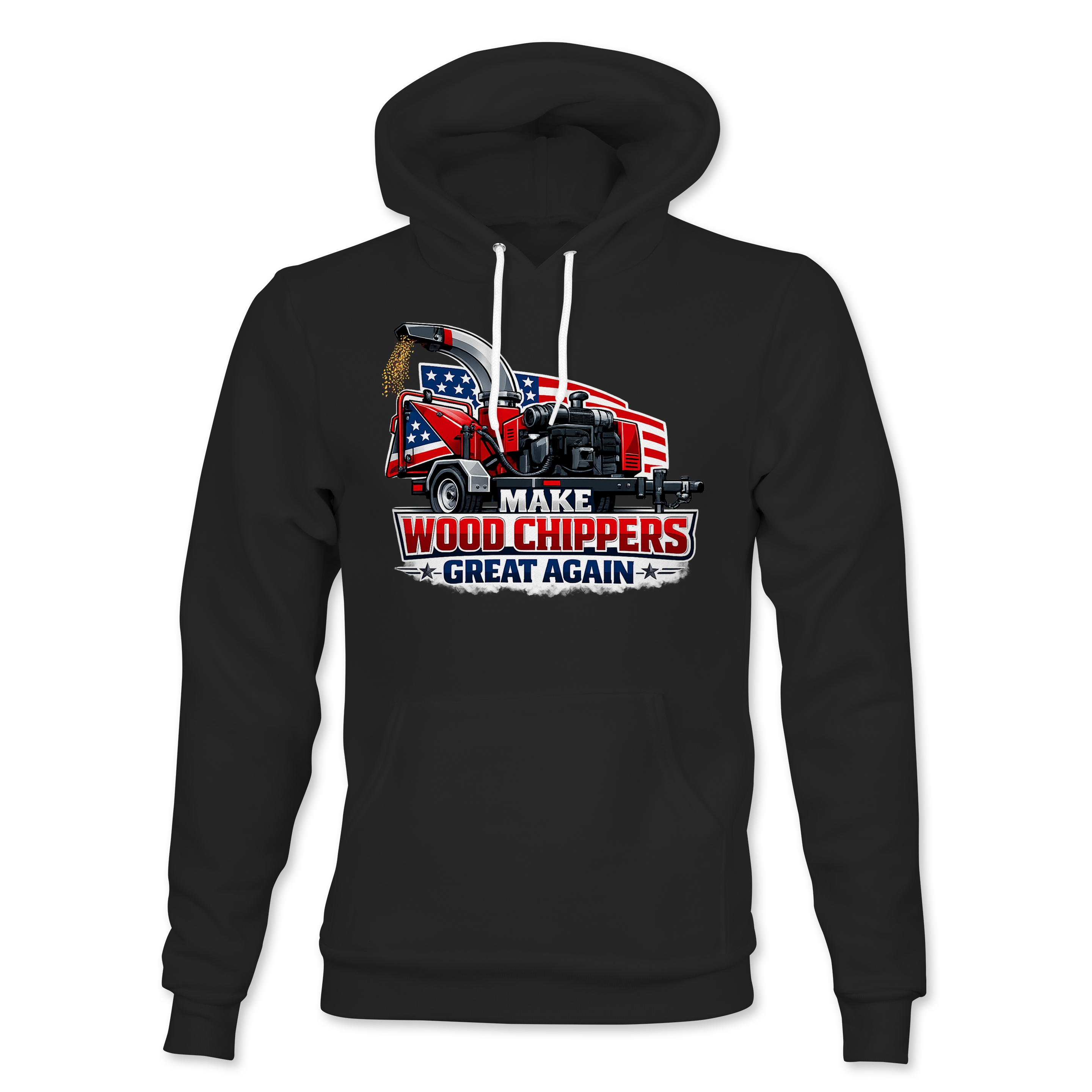Make Wood Chippers Great Again USA Hoodie