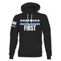 Blue Line America First Hoodie