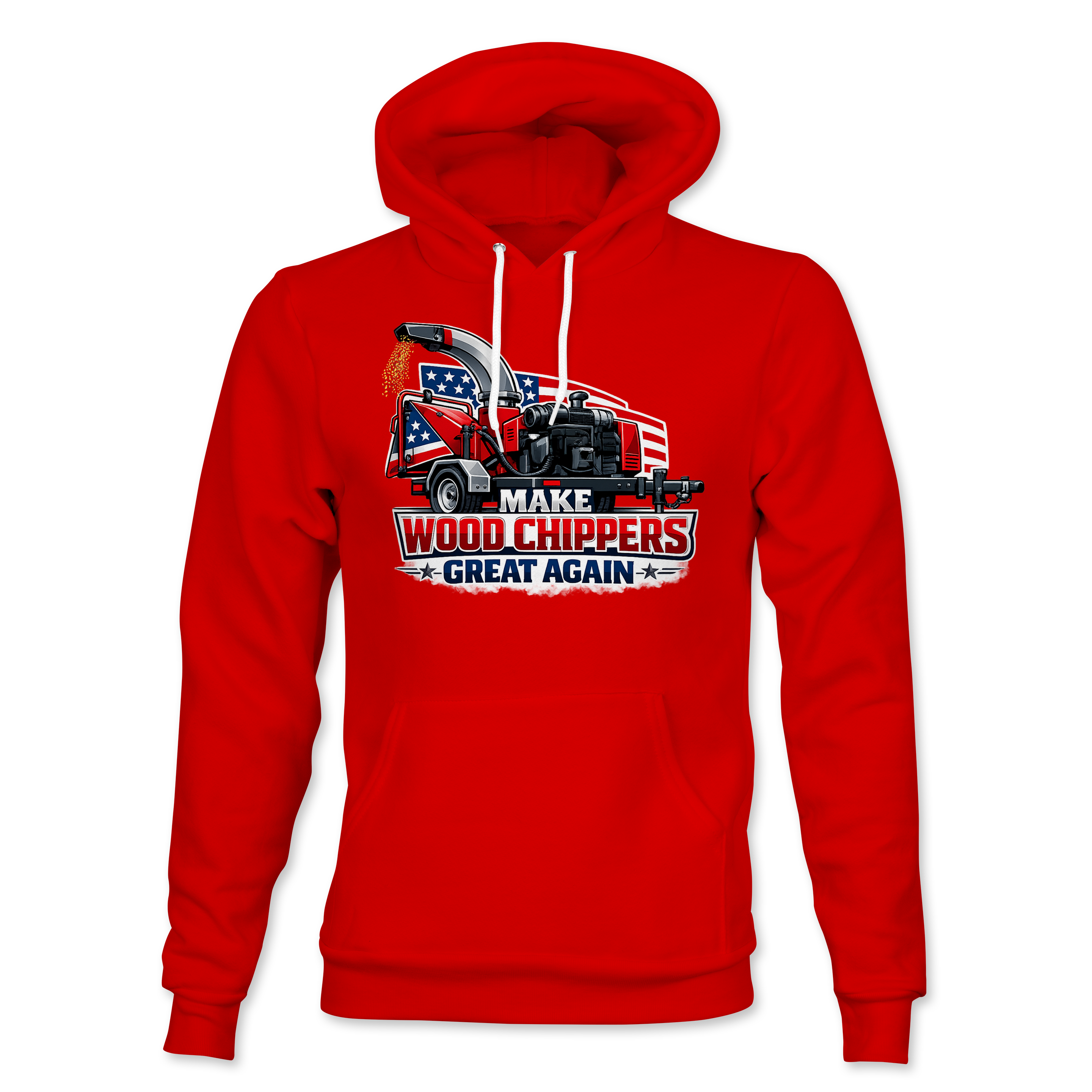 Make Wood Chippers Great Again USA Hoodie