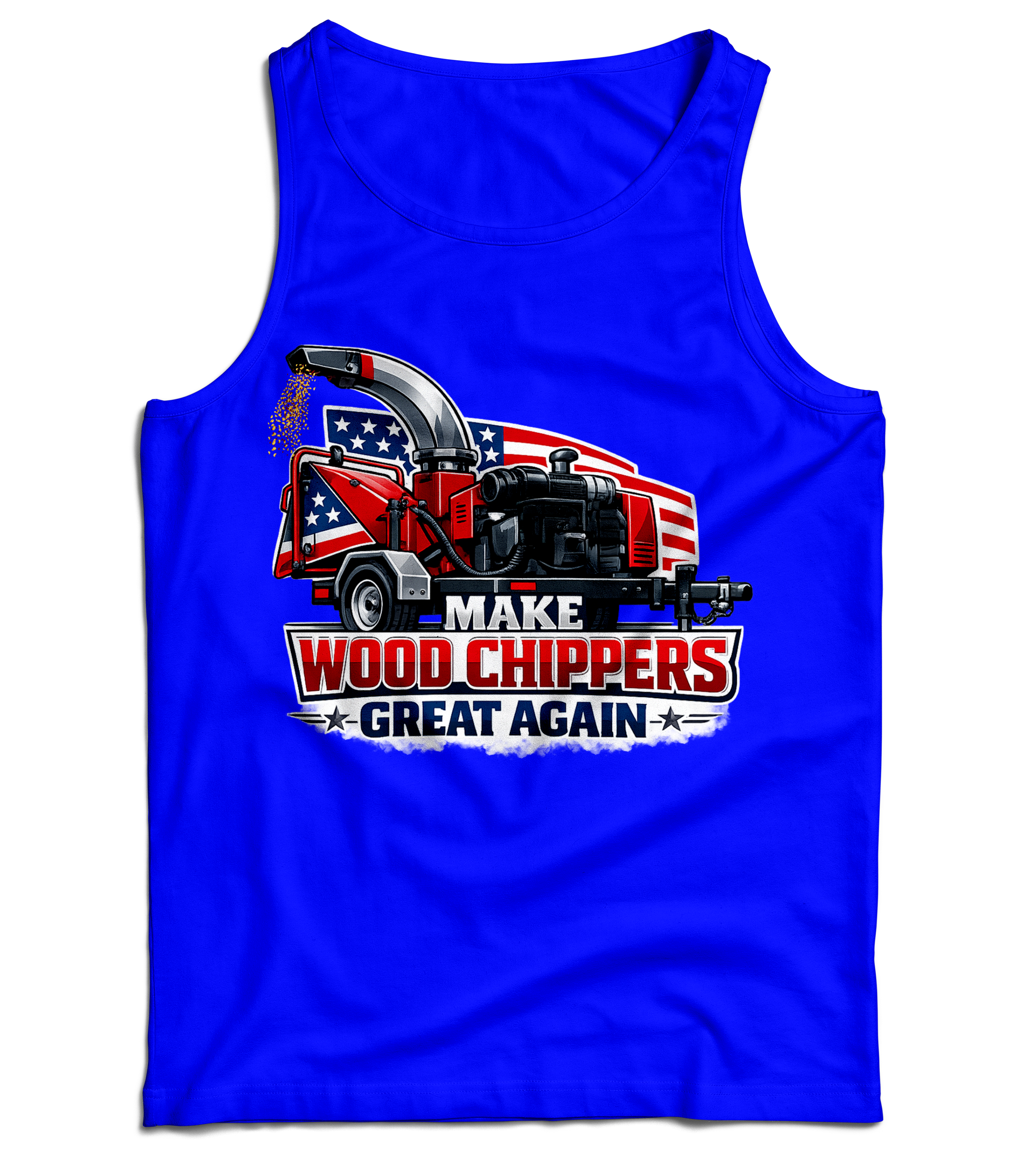 Make Wood Chippers Great Again USA Tank Top