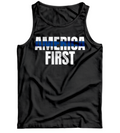 Blue Line America First Tank Top