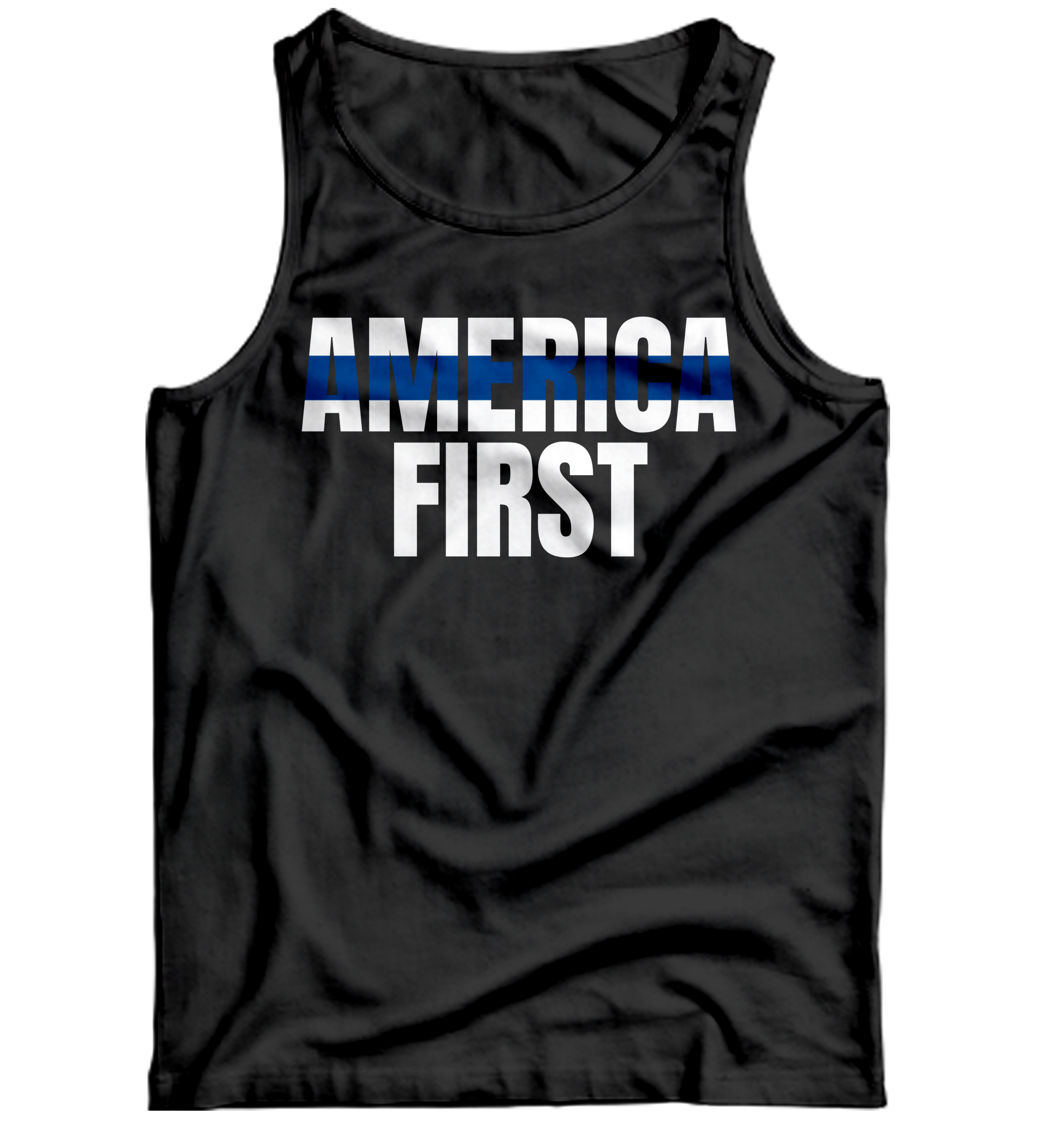 Blue Line America First Tank Top