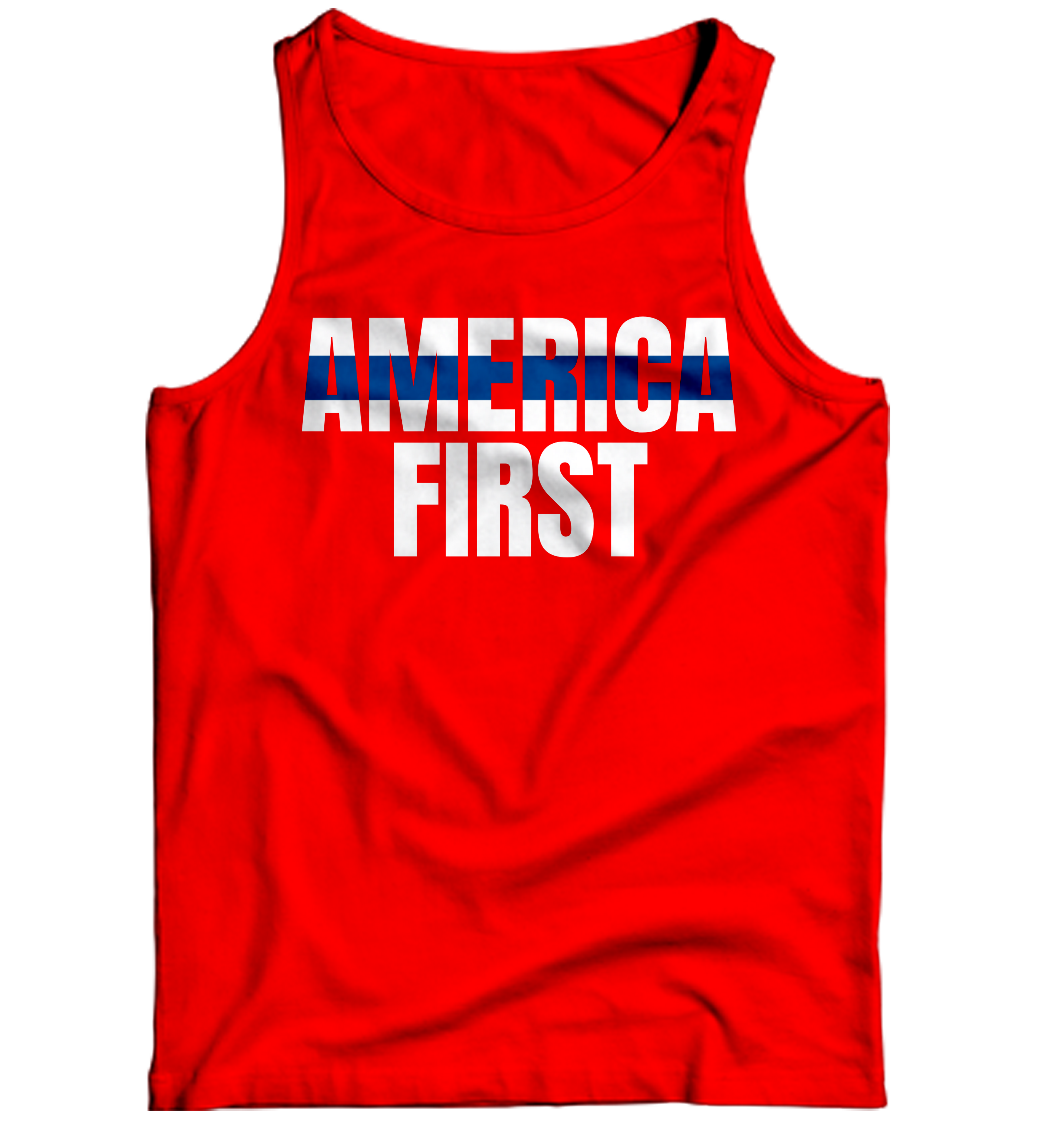 Blue Line America First Tank Top